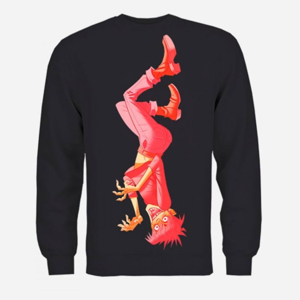 Gorillaz Murdoch Black Unisex Sweater